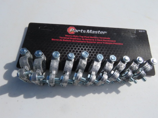 PARTSMASTER HEAVYDUTY TOP POST BATTERY TERMINALS