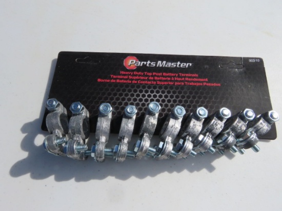 PARTSMASTER HEAVYDUTY TOP POST BATTERY TERMINALS