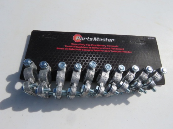 PARTSMASTER HEAVYDUTY TOP POST BATTERY TERMINALS
