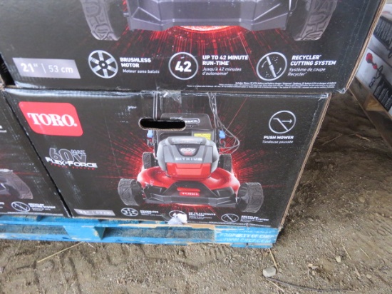 TORO 60V FLEX FORCE POWER SYSTEM PUSHMOWER