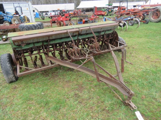 JOHN DEERE VAN BRUNT GRAIN DRILL HAS BEEN