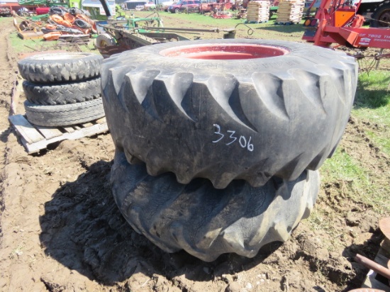 2 FIRESTON COMBINE TIRES 18.4 R26