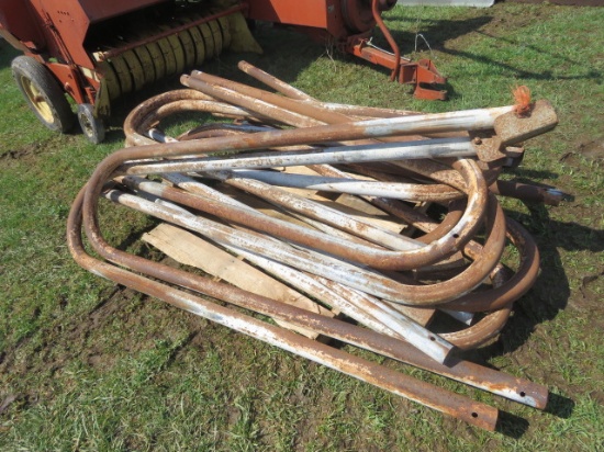 PALLET OF METAL STANTIONS