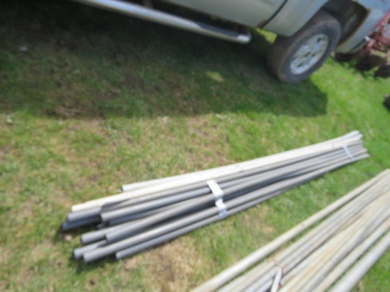 1" AND 1/2" PLASTIC PIPE