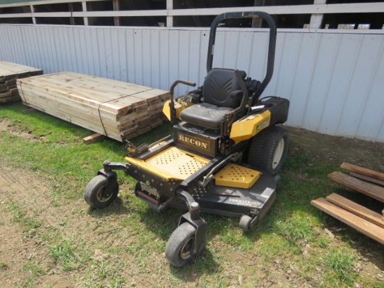 CUB CADET ZERO TURN WITH 60" DECK NEEDS BATTERY