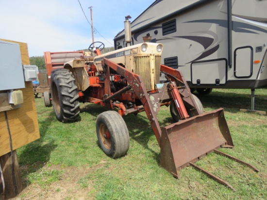 CASE 730 WITH LOADER