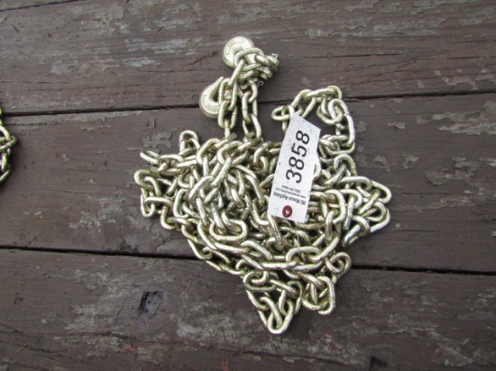 NEW 5/16 G70 RATED DOUBLE HOOK CHAIN