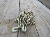NEW G70 RATED 20FT 5/16 DOUBLE HOOK CHAIN