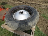 8N TRACTOR TIRE AND 600 MODEL RIM