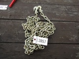 NEW 5/16 G70 RATED DOUBLE HOOK CHAIN