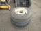 (2) 6 LUG IMPLEMENT TIRES