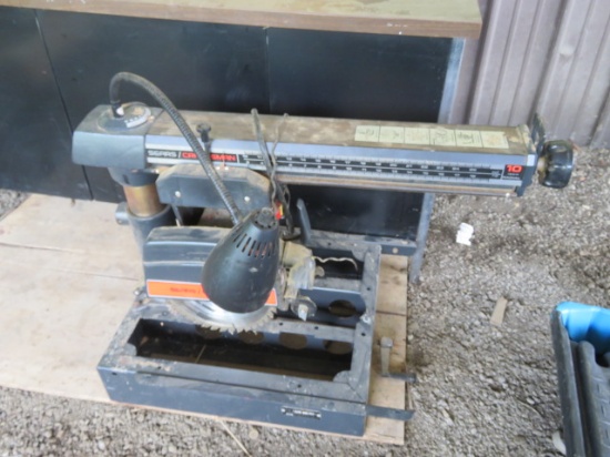 CRAFTSMAN 10" RADIAL SAW UNTESTED