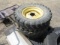 3 TIRES ON  5 LUG RIMS