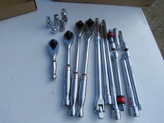 NEW GEAR WRENCH 18PC 3/8" DR RATCHET EXTENSIONS
