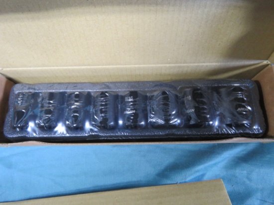 NEW ARCAN 8PC SAE IMPACT SOCKET SET 3/8" DR