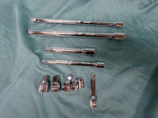 NEW CRAFTSMAN CM 10PC EXTENSION AND ADAPTER SET