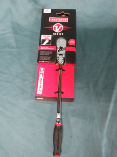 NEW CRAFTSMAN 1/4" DR COMFORT GRIP LONG FLEX HEAD