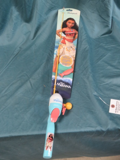 NEW SHAKESPEAR DISNEY MOANA KIDS FISHING
