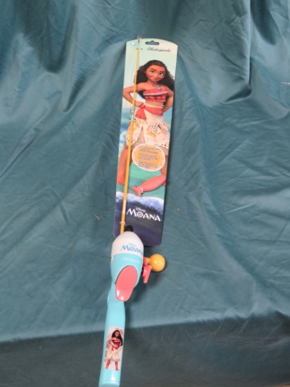 NEW SHAKESPEAR DISNEY MOANA KIDS FISHING
