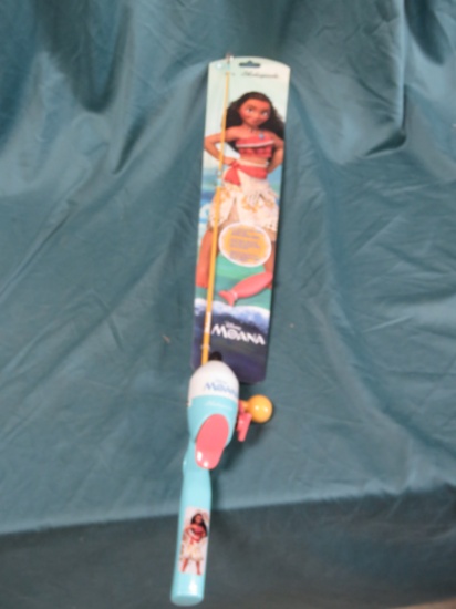 NEW SHAKESPEAR DISNEY MOANA KIDS FISHING