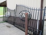 NEW 20FT DRIVEWAY GATES DEER SCENE 2 10FT SECTIONS
