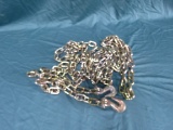 NEW 20FT G70 RATED 5/16 DOUBLE HOOK CHAIN