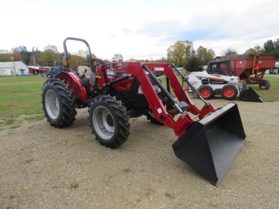 CASE IH FARMALL 70A WITH CASE IH L545 QUICK