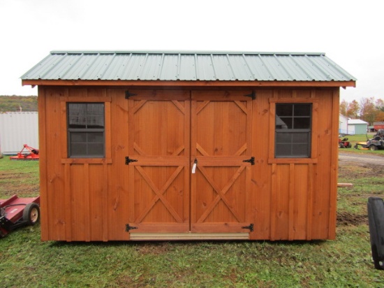 AMISH MADE SALT BOX 8X12 KILN DRIED LUMBER