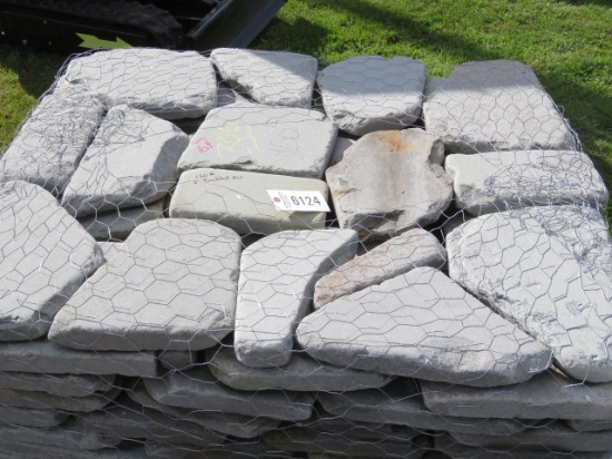 PENNSYLVANIA BLUE STONE 2" TUMBLED APPROX 150SQ