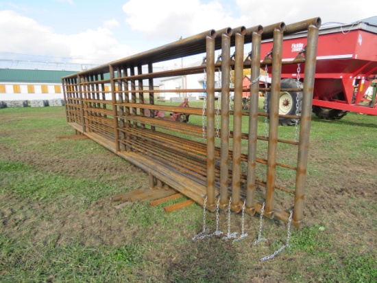 RAISE  CATTLE CORRAL PANELS 24FT LONG 67"T