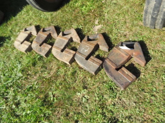 ALLIS CHALMERS D HANGING WEIGHTS
