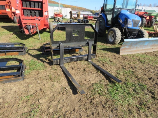 NEW KC PALLET FORKS SKIDSTEER ATTACH 42"