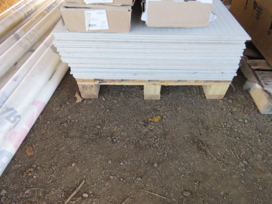1/4" HARDY BACKER BOARD APPROX 36 - 3'X4'