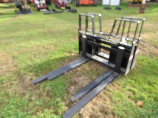 KIVEL 4200LB CAPACITY 48" WALK THRU SKIDSTEER