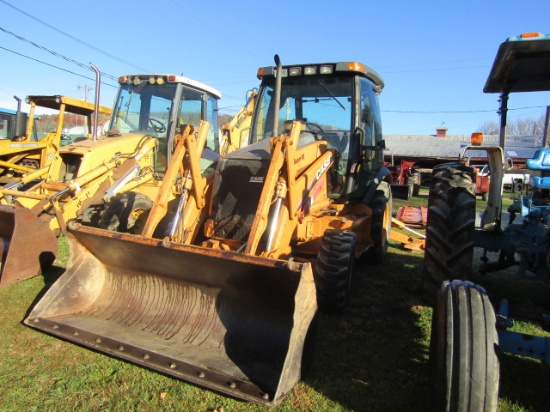 2004 CASE 580 SUPER M - 4WD, CUMMINS TURBO