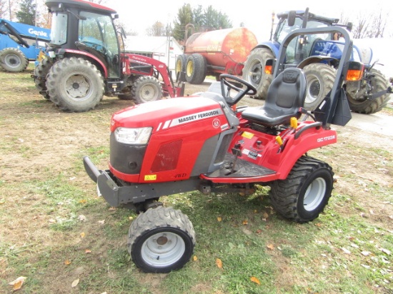 MASSEY FERGUSON GC1723E COMPACT TRACTOR