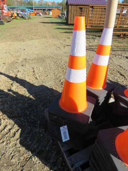TRAFFIC CONES - 10 TIMES THE BID