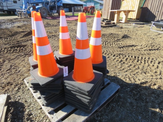 NEW TRAFFIC CONES - 10 TIMES THE BID