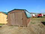 12X20 SHED - GENERATOR READY ELECTRIC