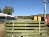 6X8 PINE FENCE POSTS 28 TIMES THE BID