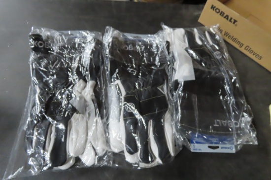 NEW KOBALT WELDING GLOVES 3 TIMES BID AMOUNT