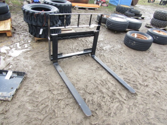 NEW KIVEL MINI PALLET FORK SKIDSTEER ATTACHMENT