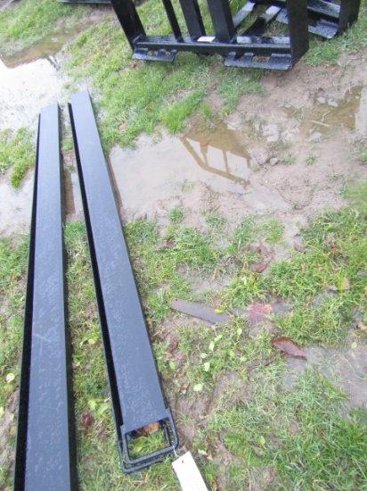 NEW PAIR 7' PALLET FORK EXTENSIONS