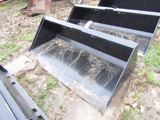 NEW 66" KIVEL SKIDSTEER BUCKET