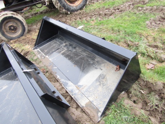 NEW 84" KIVEL SKIDSTEER BUCKET