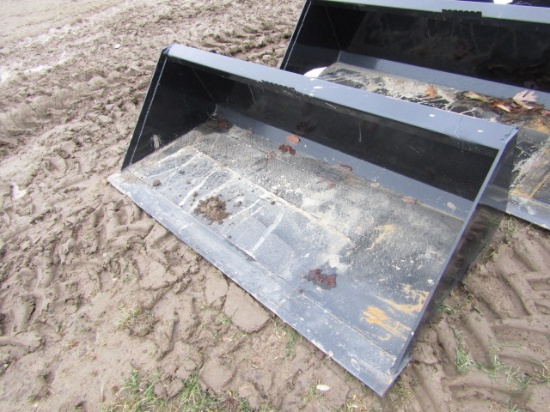 NEW 66" KIVEL SKIDSTEER BUCKET