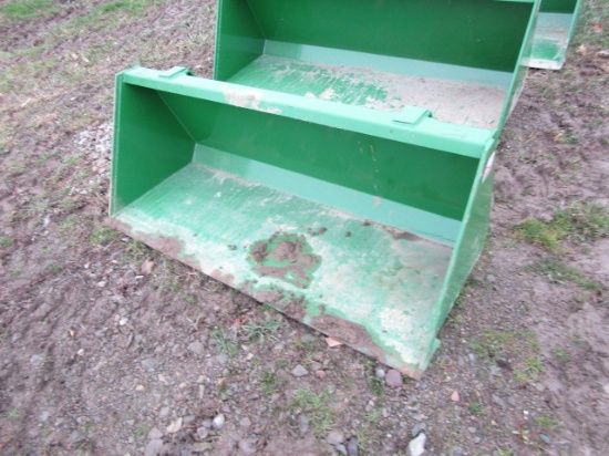 NEW 60" BUCKET JOHN DEERE HOOKUP