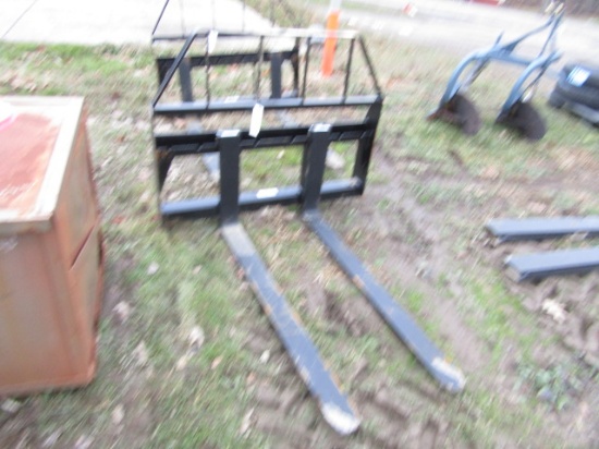 NEW 48" KIVEL 3500LB PALLET FORK ATTACHMENT