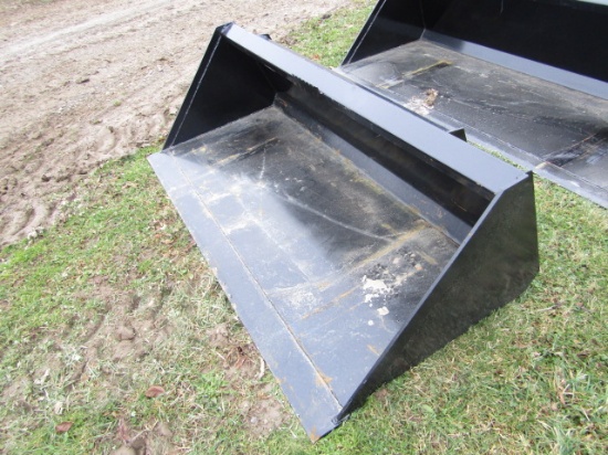 NEW 66" KIVEL SKIDSTEER BUCKET