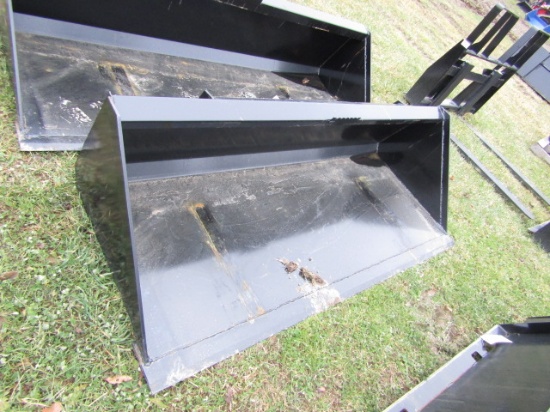 NEW 72" KIVEL SKIDSTEER BUCKET